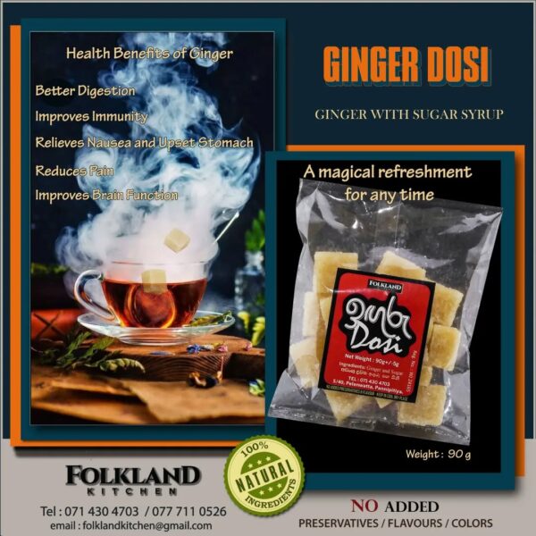 Ginger Dosi 90g Pack