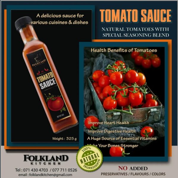 Tomato Sauce 325g Bottle